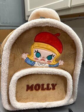 Pop Mart Molly Plush Backpack - Brand New with Tags